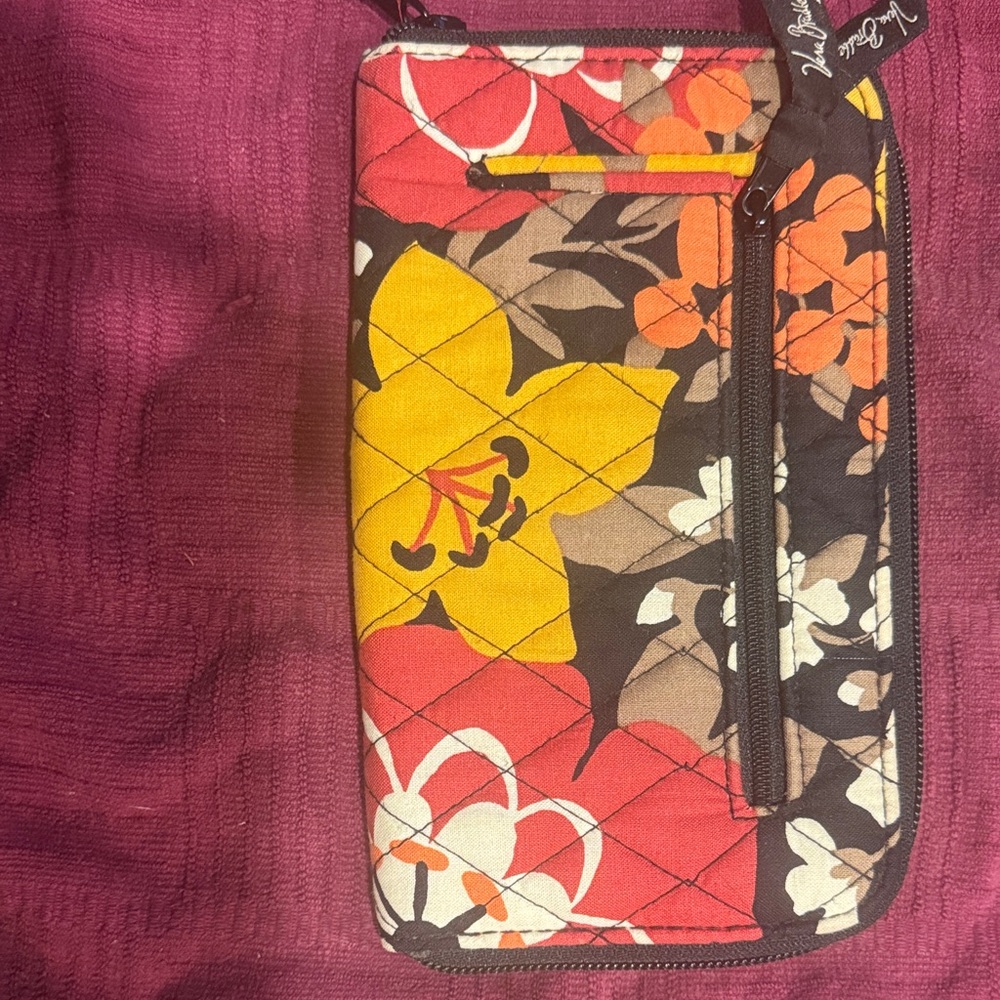 Vera Bradley Quilted Wristlet
